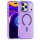 Mobigear Shockproof Coque iPhone 17 Pro Max MagSafe Coque arrière Rigide - Violet