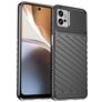 Mobigear Groove Coque Motorola Moto G32 Coque arrière en TPU Souple - Noir