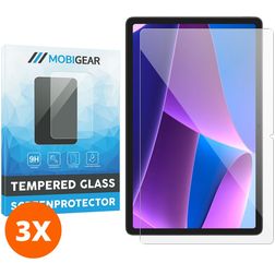 Mobigear Lenovo Tab P11 Pro Gen 2 Verre trempé Protection d'écran - Compatible Coque (Lot de 3)