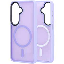 Mobiparts Hardcover Coque Samsung Galaxy S26 MagSafe Coque arrière Rigide - Satin Lila