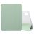 Mobigear Tri-Fold Gel Coque iPad 10 (2022) Etui en TPU,Similicuir + Porte-crayon - Vert