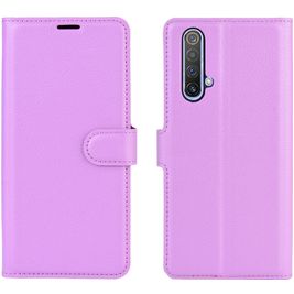 Mobigear Classic Housse Realme X50 Etui Porte-Monnaie - Violet