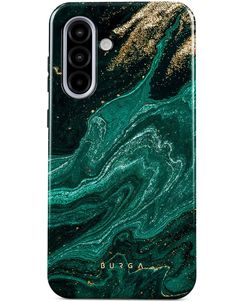 Burga Tough Coque Samsung Galaxy A36 Coque arrière Rigide Anti-Chocs - Emerald Pool