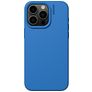 Nudient Base Coque iPhone 15 Pro Max Coque arrière en Silicone - Vibrant Blue