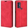 Mobigear Retro Slim Housse TCL 305 Etui Porte-Monnaie - Rouge