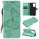 Mobigear Butterfly Housse OPPO A94 5G Etui Porte-Monnaie - Turquoise