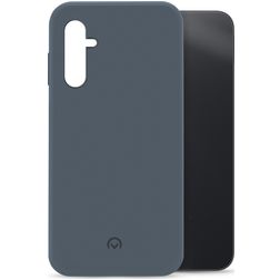 Mobilize Rubber Gelly Coque Samsung Galaxy A14 Coque arrière en TPU Souple - Matt Blue