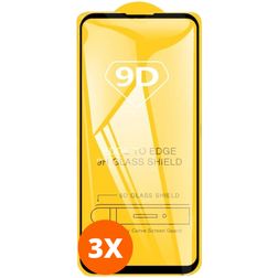 Mobigear Premium Samsung Galaxy A11 Verre trempé Protection d'écran - Compatible Coque - Noir (Lot de 3)