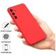 Mobigear Colors Coque Samsung Galaxy M15 Coque arrière en Silicone - Rouge