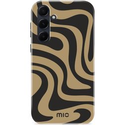 MIO Samsung Galaxy A55 MagSafe Plastique rigide Coque arrière - Swirl