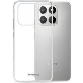 Mobilize Gelly Case Coque Transparente Honor 400 Smart Coque arrière en TPU Souple - Transparent