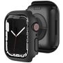 Mobigear Colors Coque Apple Watch - 45 mm Thin Coque Rigide - Noir
