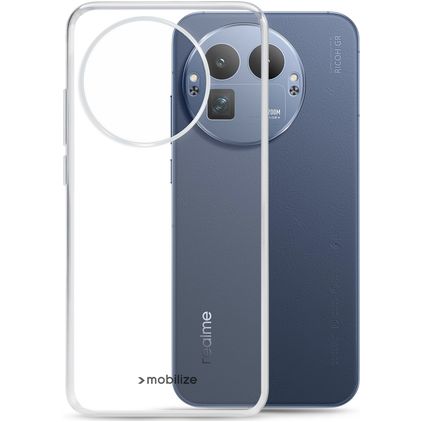 Mobilize Gelly Case Coque Transparente Realme GT 8 Pro Coque arrière en TPU Souple - Transparent