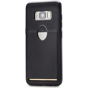 Xccess Matt Card Coque Samsung Galaxy S8 Coque arrière en TPU Souple - Noir