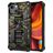 Mobigear Armor Stand Coque iPhone 13 Coque arrière Rigide Anti-Chocs avec Support Amovible - Vert