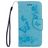 Mobigear Butterfly Housse Samsung Galaxy A5 (2017) Etui Porte-Monnaie - Bleu