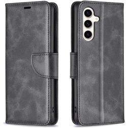 Mobigear Excellent Housse Samsung Galaxy S24 FE Etui Porte-Monnaie - Noir