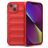 Mobigear Bumpy Coque iPhone 14 Coque arrière en TPU Souple - Rouge
