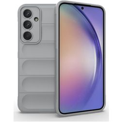 Mobigear Bumpy Coque Samsung Galaxy A35 Coque arrière en TPU Souple - Gris