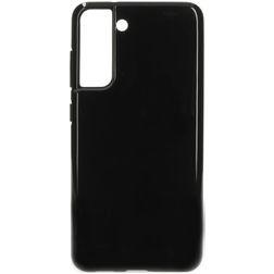 Mobiparts Classic Coque Samsung Galaxy S21 FE Coque arrière en TPU Souple - Noir