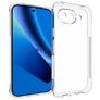 Mobigear Cushion Coque Transparente Google Pixel 10a Coque arrière en TPU Souple - Transparent