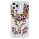 Mobigear Design Coque iPhone 12 Pro Max Coque arrière en TPU Souple - Fleurs