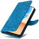 Mobigear Sunflower Housse HONOR X8 Etui Porte-Monnaie - Bleu