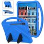 Mobigear AeroArmor Coque Samsung Galaxy Tab S10 Ultra Coque de tablette pour enfants avec Poignée Enfants en EVA + Porte-crayon - Bleu