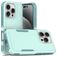 Mobigear Heavy Armor Coque iPhone 16 Pro Coque arrière Rigide Anti-Chocs - Vert