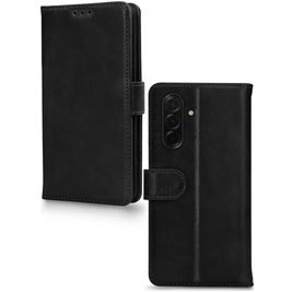 Mobilize Premium Gelly Wallet Housse Samsung Galaxy A57 Etui Porte-Monnaie - Noir