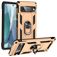 Mobigear Armor Ring Coque Google Pixel 7 Coque arrière Rigide Anti-Chocs avec Anneau-Support - Or