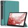 Mobigear Tri-Fold Coque Samsung Galaxy Tab S9 Plus Etui + Porte-crayon - Vert