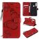 Mobigear Butterfly Housse Huawei P Smart Z Etui Porte-Monnaie - Rouge