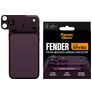 PanzerGlass FENDER iPhone 18 Pro Max Aluminum Protection Caméra - Compatible Coque - Dark Cherry
