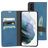 Mobiparts Classic Wallet Housse Samsung Galaxy S21 Plus Etui Porte-Monnaie - Steel Blue