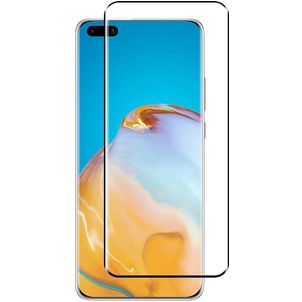 Mobigear Premium Huawei P40 Pro Verre trempé Protection d'écran - Compatible Coque - Noir