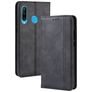Mobigear Sensation Housse Huawei P Smart Plus (2019) Etui Porte-Monnaie - Noir