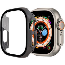 Mobigear Colors Coque Apple Watch Ultra - 49 mm Coque Rigide - Gris