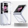Mobigear Crystal Coque Transparente Samsung Galaxy Z Flip 7 FE Coque arrière Rigide - Transparent