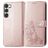 Mobigear Clover Housse Samsung Galaxy A54 Etui Porte-Monnaie - Rose doré