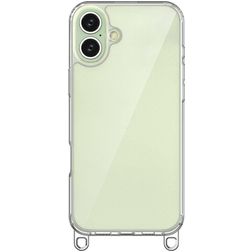 Mobigear Bungy iPhone 16 Plus Plastique rigide Coque arrière - Argent