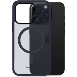 Mobilize Hybrid Pro iPhone 16 Pro MagSafe Plastique rigide Coque arrière Antichoc - Bleu
