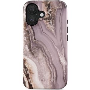 Burga Tough Coque iPhone 16 Coque arrière Rigide Anti-Chocs - Golden Taupe