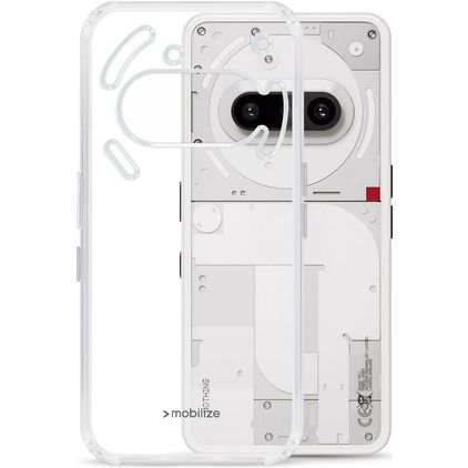 Mobilize Gelly Case Coque Transparente Nothing Phone (3a) Lite Coque arrière en TPU Souple - Transparent