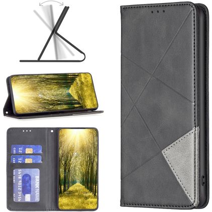 Mobigear Rhombus Slim Housse Motorola Edge 40 Etui - Noir