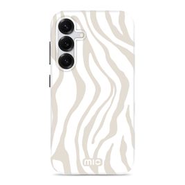 MIO Coque Samsung Galaxy S25 MagSafe Coque arrière Rigide - Sandy Zebra