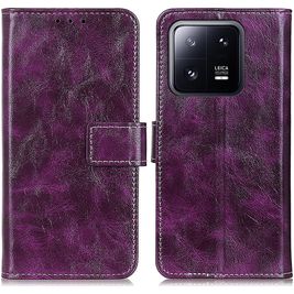 Mobigear Basic Housse Xiaomi 13 Etui Porte-Monnaie - Violet