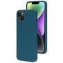 Mobiparts Coque iPhone 14 Plus Coque arrière en Silicone - Blueberry Blue