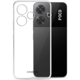 Mobilize Gelly Coque Transparente POCO M6 Coque arrière en TPU Souple - Transparent
