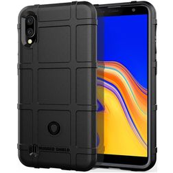 Mobigear Rugged Shield Coque Xiaomi Redmi 9A Coque arrière en TPU Souple Anti-Chocs - Noir